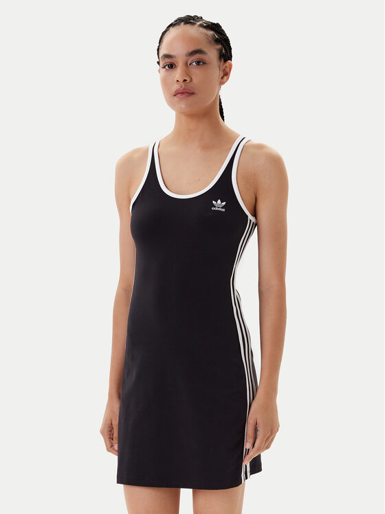 Повседневное платье slim fit adicolor 3-Stripes JW2586 Adidas, черный
Повседневное платье slim fit adicolor 3-Stripes JW2586 Adidas, черный