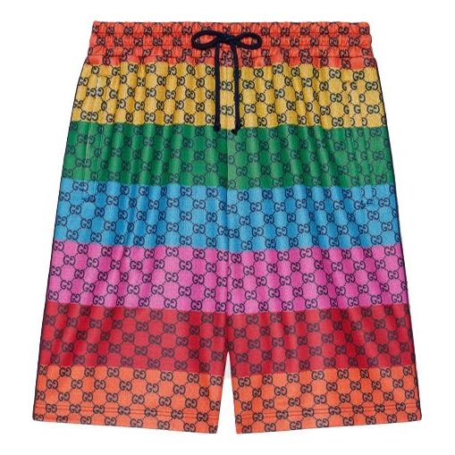 Спортивные шорты Gucci SS21 Multicolor Double G Alphabet Pattern Lacing Knit Shorts
Спортивные шорты Gucci SS21 Multicolor Double G Alphabet Pattern Lacing Knit Shorts