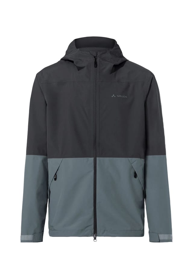 Функциональная куртка "Нейланд" капюшон воротник стойка Vaude, черный 
Функциональная куртка "Нейланд" капюшон воротник стойка Vaude, черный