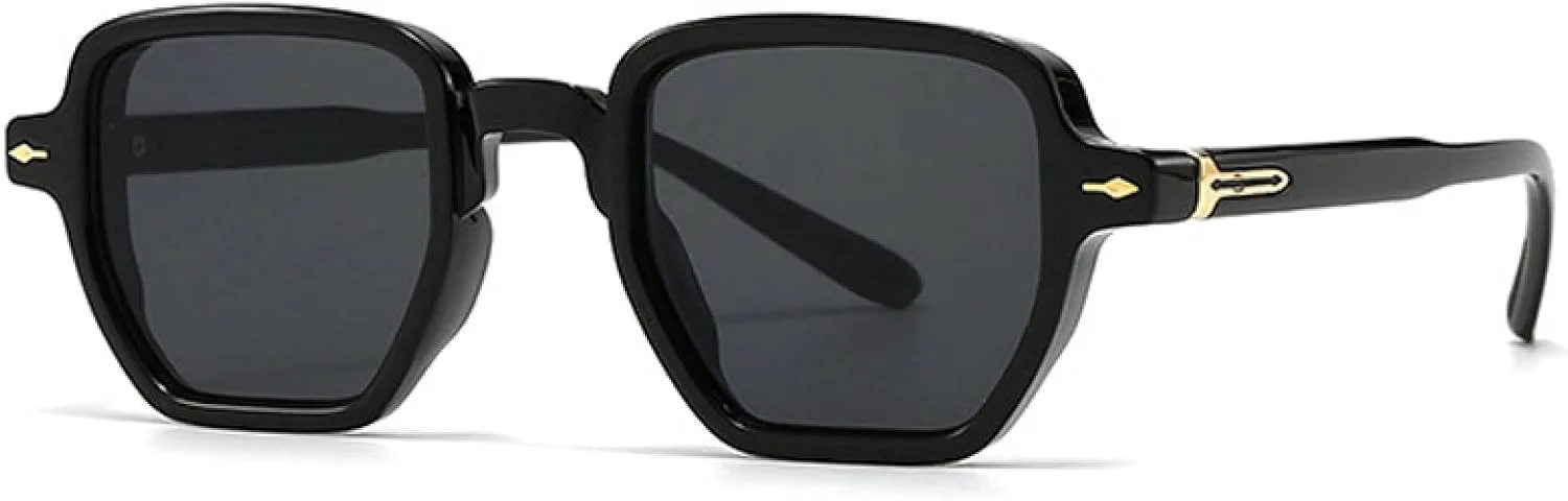 Ретро женские солнцезащитные очки с заклепками, панк-стиль, мужские темно-зеленые солнцезащитные очки с защитой от УФ-излучения UV400 VVTWSSW, Black Gray
Ретро женские солнцезащитные очки с заклепками, панк-стиль, мужские темно-зеленые солнцезащитные очки с защитой от УФ-излучения UV400 VVTWSSW, Black Gray