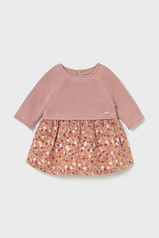 Детское хлопковое платье Mayoral Newborn, розовый
Детское хлопковое платье Mayoral Newborn, розовый
