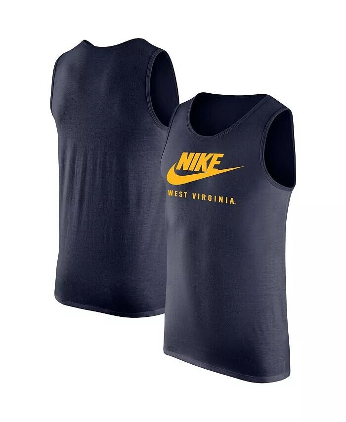 Мужская темно-синяя майка West Virginia Mountaineers Futura Performance с круглым вырезом Nike
Мужская темно-синяя майка West Virginia Mountaineers Futura Performance с круглым вырезом Nike