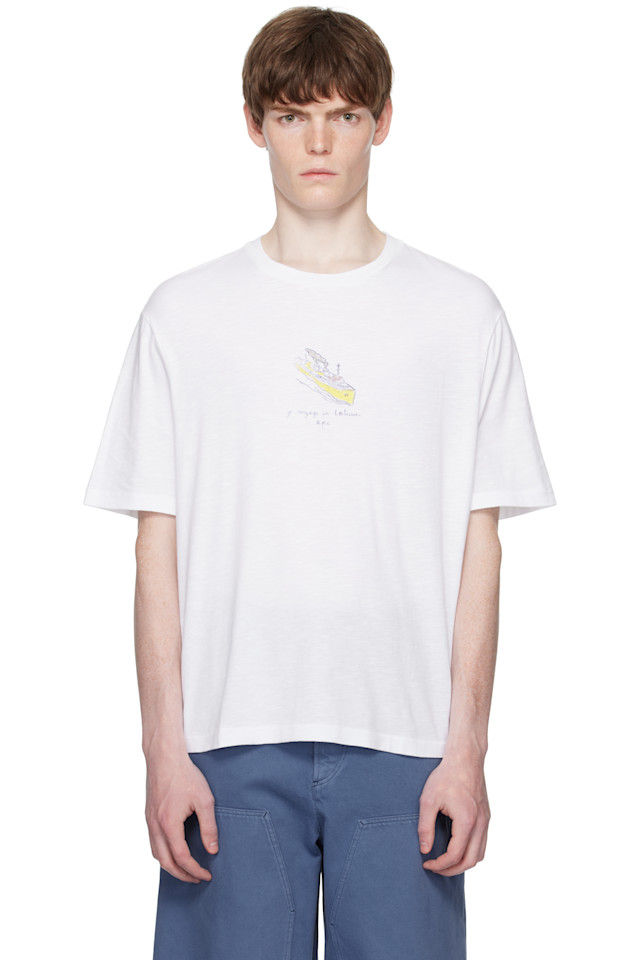 Футболка Jack A.P.C., белый
Футболка Jack A.P.C., белый