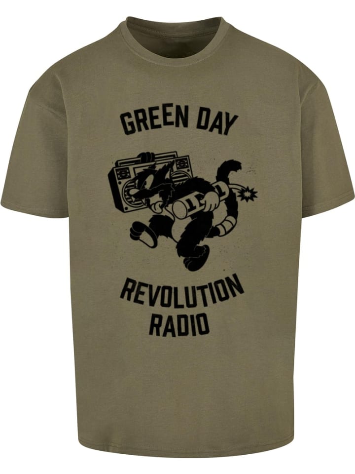 Футболка Green Day Revolution Radio Oversize Tee зеленого цвета Merchcode
Футболка Green Day Revolution Radio Oversize Tee зеленого цвета Merchcode