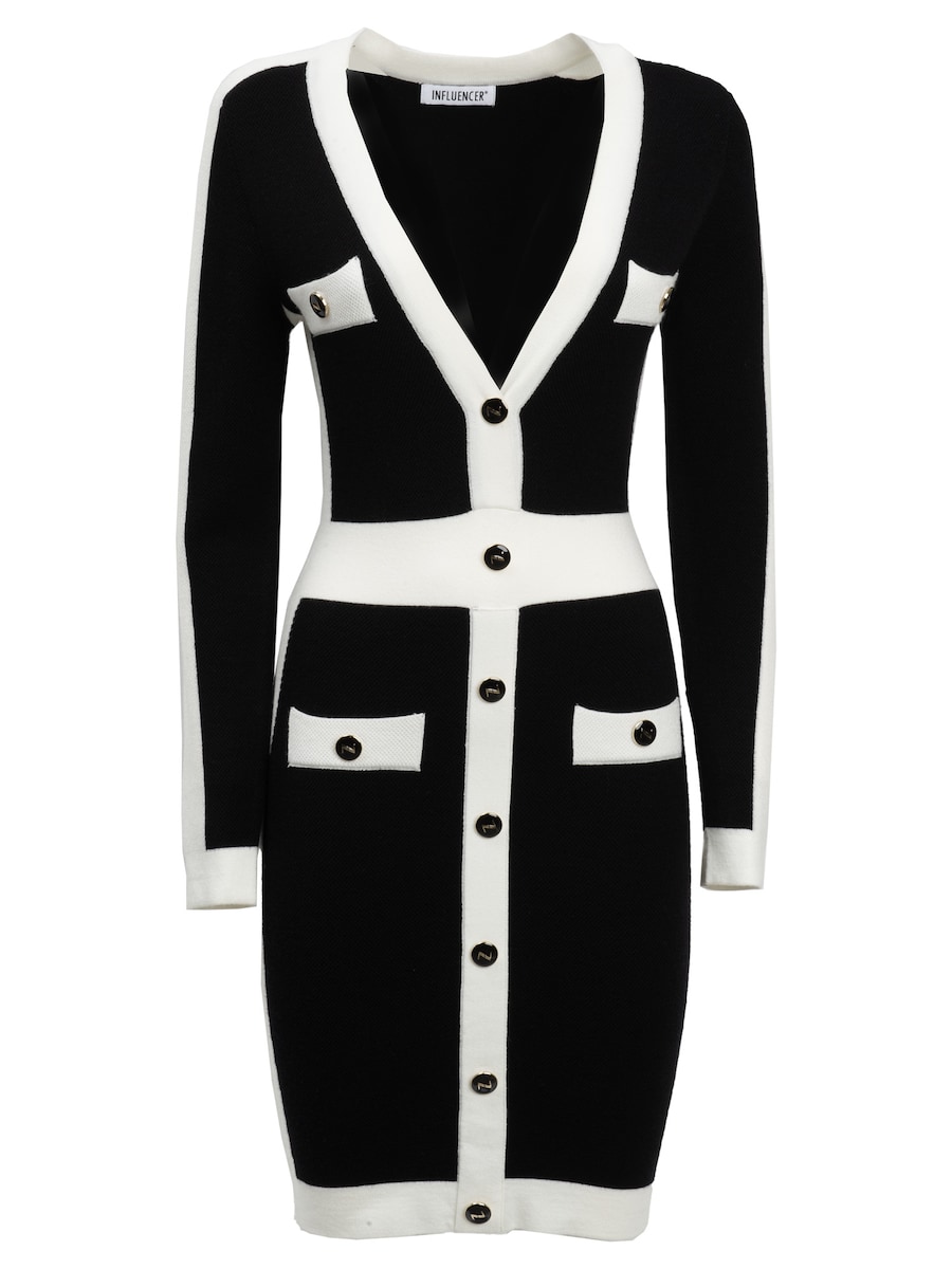 Вязаное платье Influencer, черный
Вязаное платье Influencer, черный
