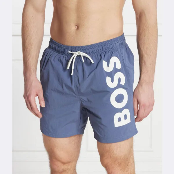Kąpielowe шорты стандартного кроя с изображением осьминога Boss, синий
Kąpielowe шорты стандартного кроя с изображением осьминога Boss, синий