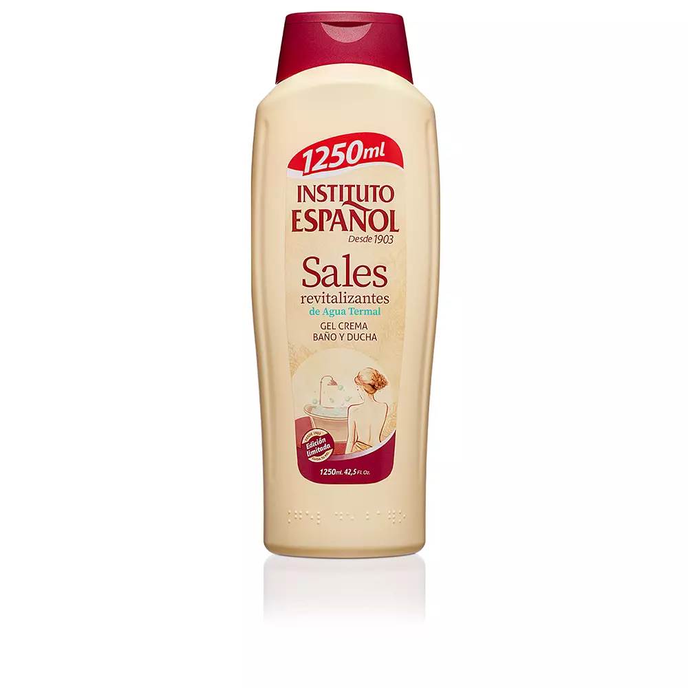 Крем для ванной Sales revitalizantes gel crema Instituto Español, 1250 мл.
Крем для ванной Sales revitalizantes gel crema Instituto Español, 1250 мл.