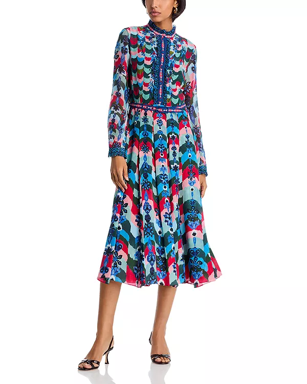 Платье Эмилии Saloni, мультиколор
Платье Эмилии Saloni, мультиколор