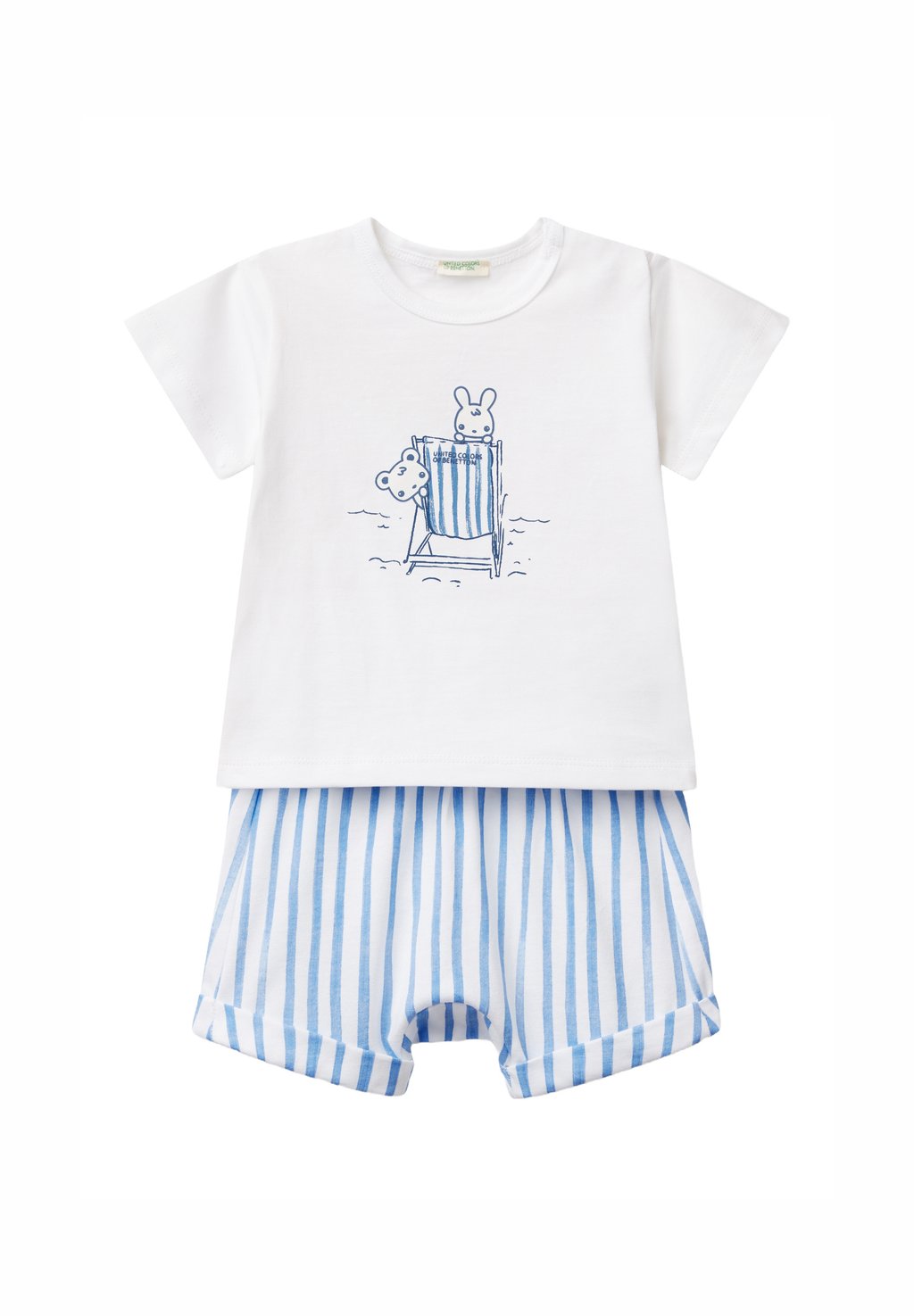 Футболка с принтом TWO-PIECE SET CREWNECK SHORT SLEEVE FRONT WITH PUFFY DETAILS ELASTICATED WAIST DRAWSTRING United Colors of Benetton, белый
Футболка с принтом TWO-PIECE SET CREWNECK SHORT SLEEVE FRONT WITH PUFFY DETAILS ELASTICATED WAIST DRAWSTRING United Colors of Benetton, белый
