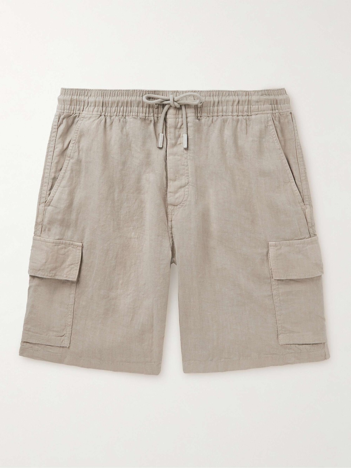 Прямые льняные шорты карго с кулиской VILEBREQUIN, песочный
Прямые льняные шорты карго с кулиской VILEBREQUIN, песочный