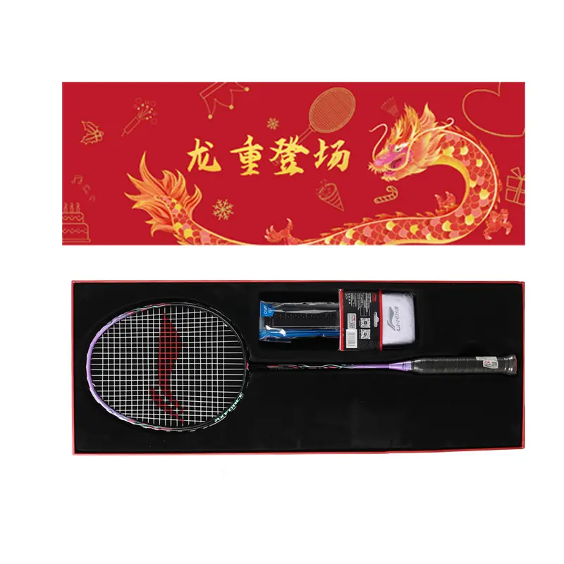 LINING Thunder 9 Carbon Aluminum бадминтонная ракетка начального уровня Black Purple
LINING Thunder 9 Carbon Aluminum бадминтонная ракетка начального уровня Black Purple