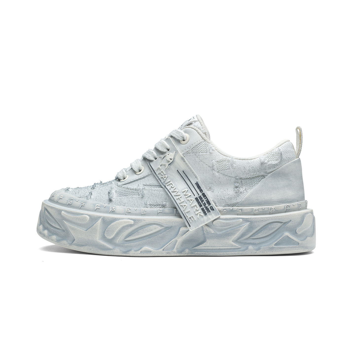 FAIRWHALE Низкие скейтерские кроссовки унисекс синие, цвет Blue 
FAIRWHALE Низкие скейтерские кроссовки унисекс синие, цвет Blue