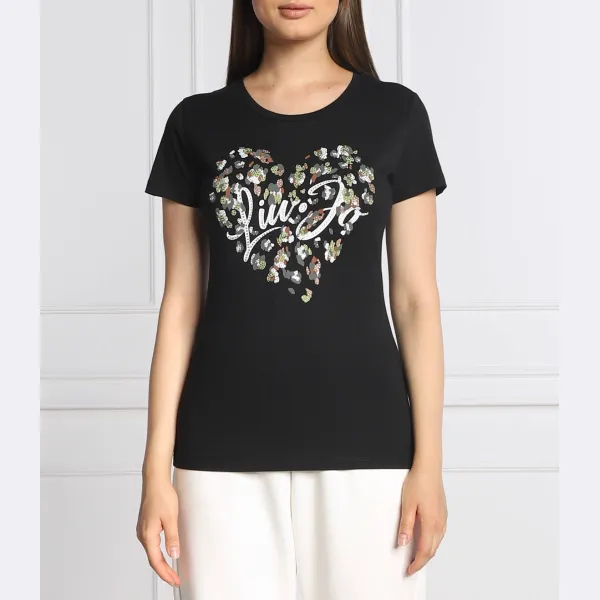 Футболка стандартного кроя Liu Jo, черный
Футболка стандартного кроя Liu Jo, черный