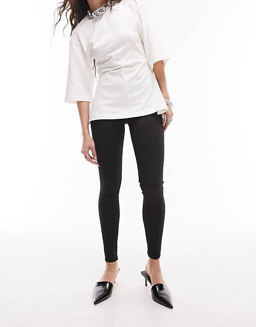 Черные джинсы Topshop Joni
Черные джинсы Topshop Joni