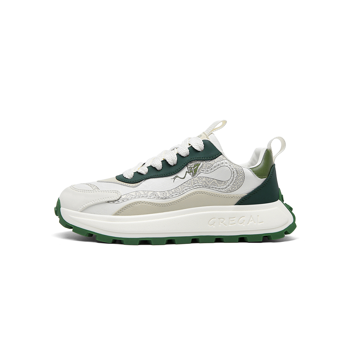 CAI CHI Низкие повседневные мужские туфли из полиамида однотонные зеленые, цвет Plain Polyamide Green
CAI CHI Низкие повседневные мужские туфли из полиамида однотонные зеленые, цвет Plain Polyamide Green