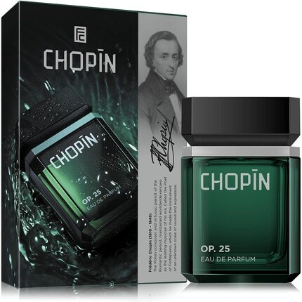 Парфюм Chopin Op.25 для мужчин, 100 мл, парфюмированная вода с вневременным черным перцем, жасминовым древесным ароматом, динамичным древесным свежим лимоном, кедровым мускусом, Fc
Парфюм Chopin Op.25 для мужчин, 100 мл, парфюмированная вода с вневременным черным перцем, жасминовым древесным ароматом, динамичным древесным свежим лимоном, кедровым мускусом, Fc