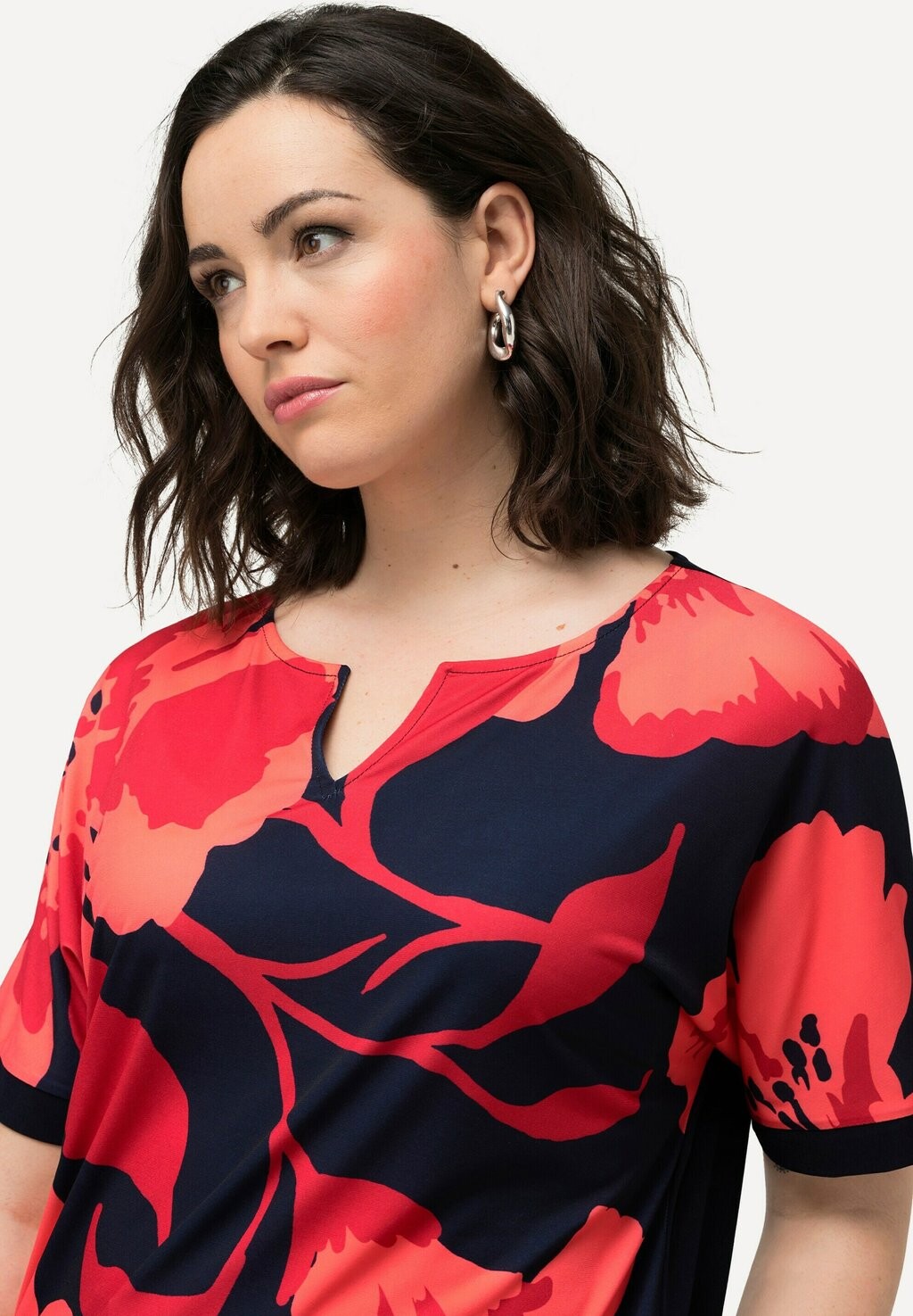 Футболка с принтом FLORAL SPLIT NECK SHORT SLEEVE TEE Ulla Popken, светло-розовый
Футболка с принтом FLORAL SPLIT NECK SHORT SLEEVE TEE Ulla Popken, светло-розовый