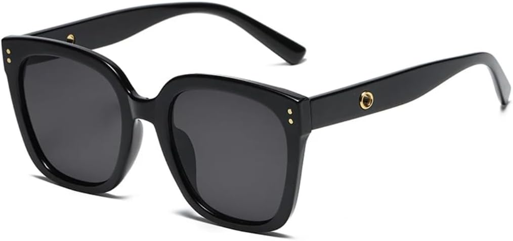 Классические винтажные квадратные солнцезащитные очки в увеличенной оправе для женщин, роскошные мужские солнцезащитные очки для активного отдыха и спорта, защита от УФ-излучения UV400 TVTBBVV, Black Gray
Классические винтажные квадратные солнцезащитные очки в увеличенной оправе для женщин, роскошные мужские солнцезащитные очки для активного отдыха и спорта, защита от УФ-излучения UV400 TVTBBVV, Black Gray