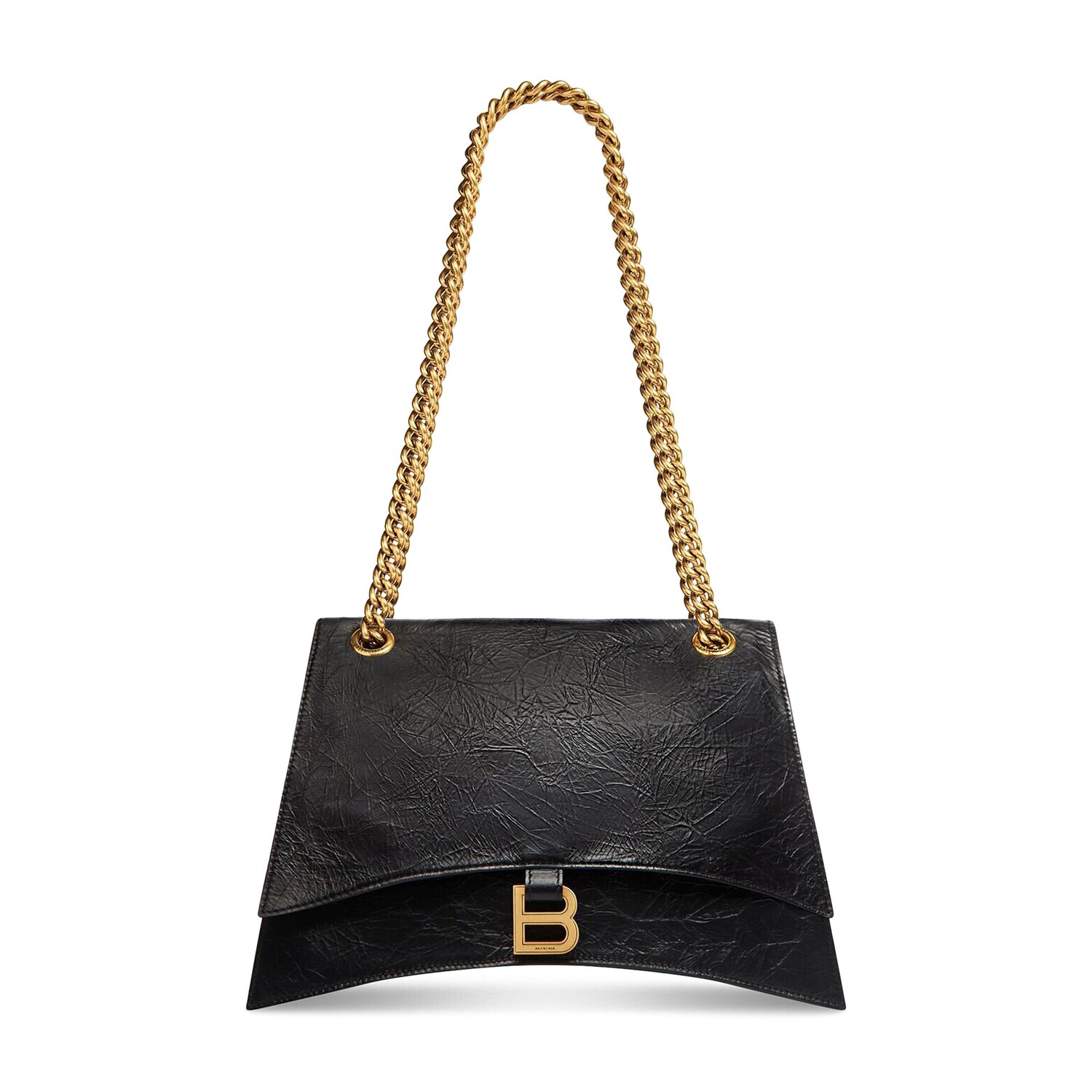 Сумка на цепочке Balenciaga Medium Crush, цвет Черный
Сумка на цепочке Balenciaga Medium Crush, цвет Черный