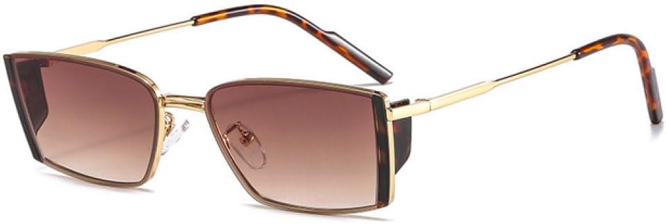 Панк-очки, маленькие прямоугольные, для женщин и мужчин, модные квадратные солнцезащитные очки для женщин, в стиле стимпанк, ретро, очки с защитой от УФ-излучения UV400 generic, Gold-brown
Панк-очки, маленькие прямоугольные, для женщин и мужчин, модные квадратные солнцезащитные очки для женщин, в стиле стимпанк, ретро, очки с защитой от УФ-излучения UV400 generic, Gold-brown