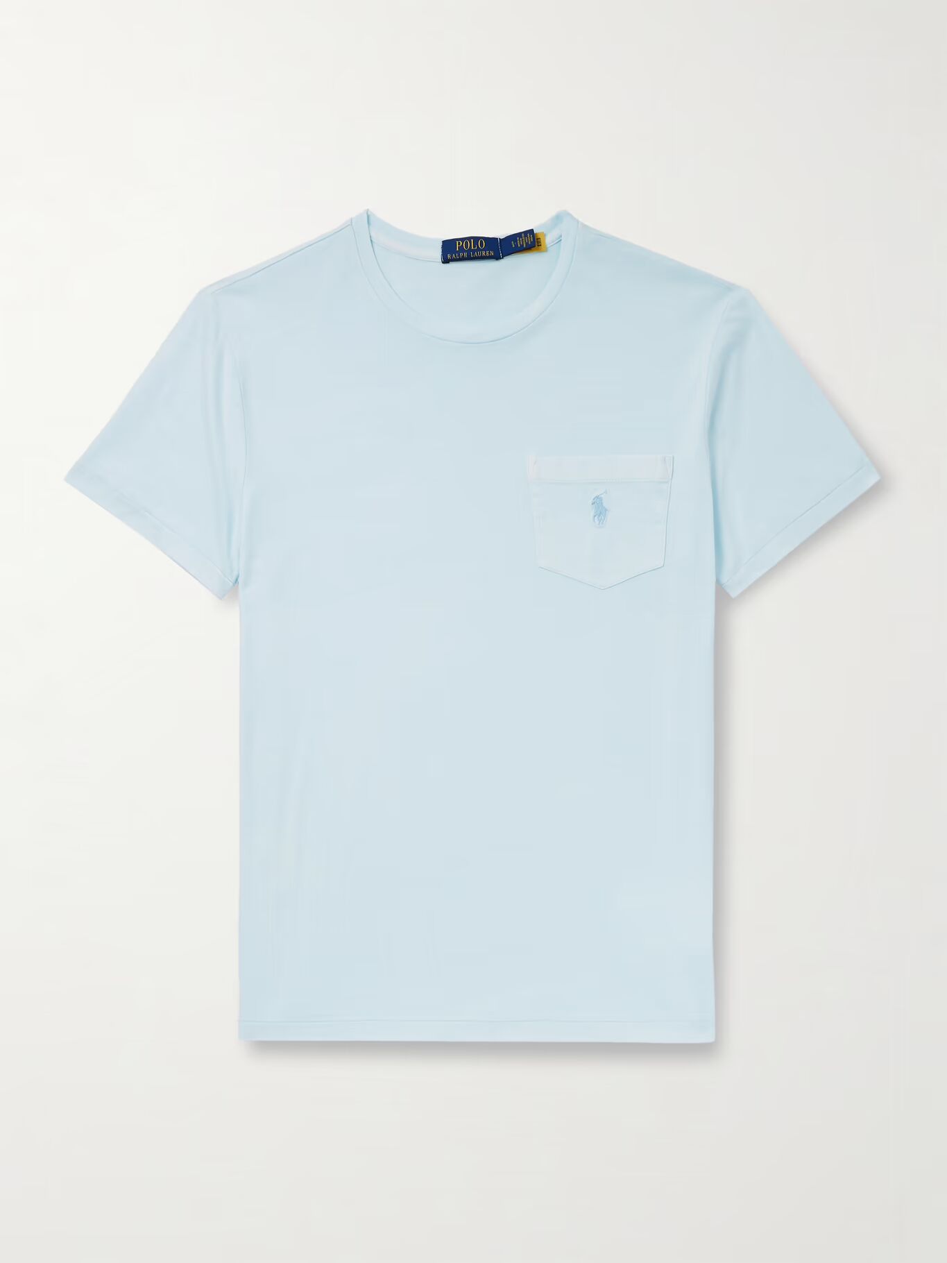 Футболка облегающего кроя из хлопкового джерси с вышитым логотипом POLO RALPH LAUREN, синий
Футболка облегающего кроя из хлопкового джерси с вышитым логотипом POLO RALPH LAUREN, синий