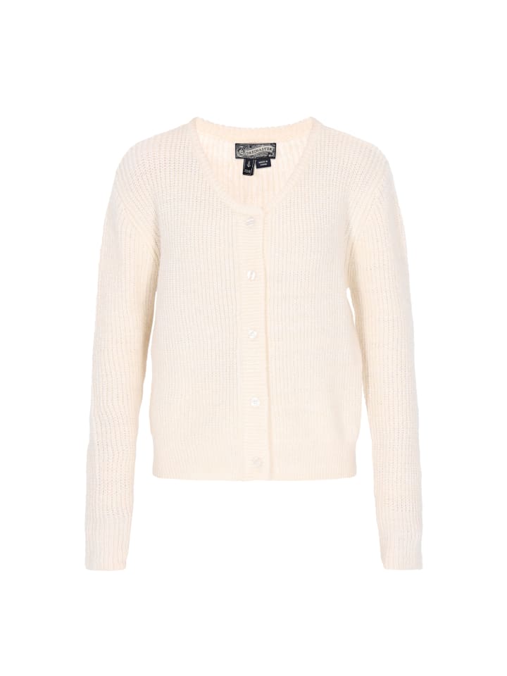 DreiMaster Женский кардиган кремового цвета
DreiMaster Женский кардиган кремового цвета