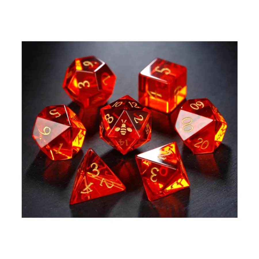 Поликомплект оранжевых стеклянных пчел с золотом (7), Gemstone Dice (Crystal Maggie)
Поликомплект оранжевых стеклянных пчел с золотом (7), Gemstone Dice (Crystal Maggie)