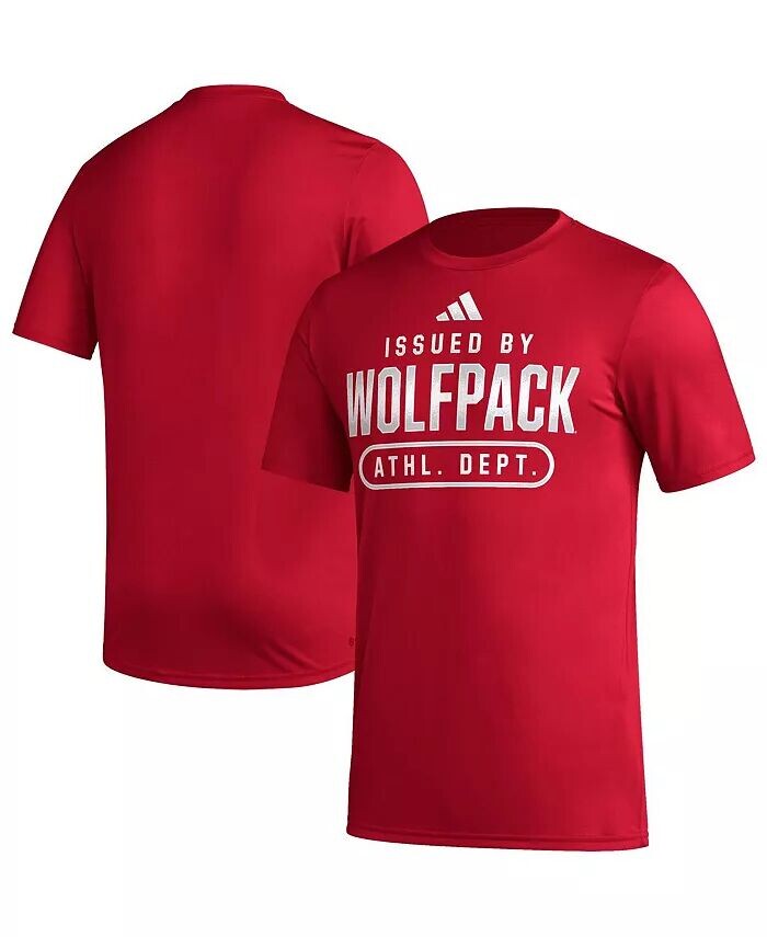 Мужская красная футболка NC State Wolfpack AEROREADY Pregame adidas
Мужская красная футболка NC State Wolfpack AEROREADY Pregame adidas