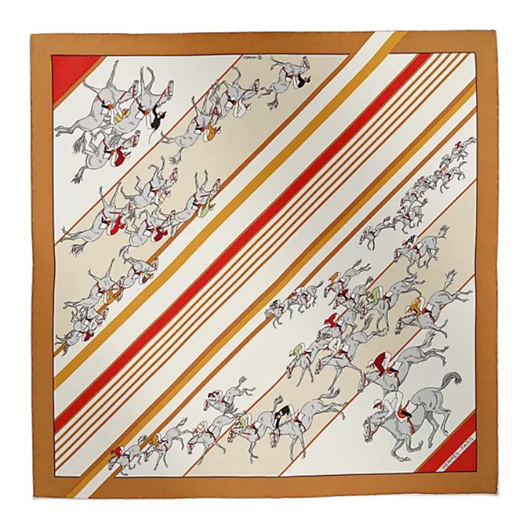 Шелковый шарф Mulberry Silk карамельный HERMES
Шелковый шарф Mulberry Silk карамельный HERMES