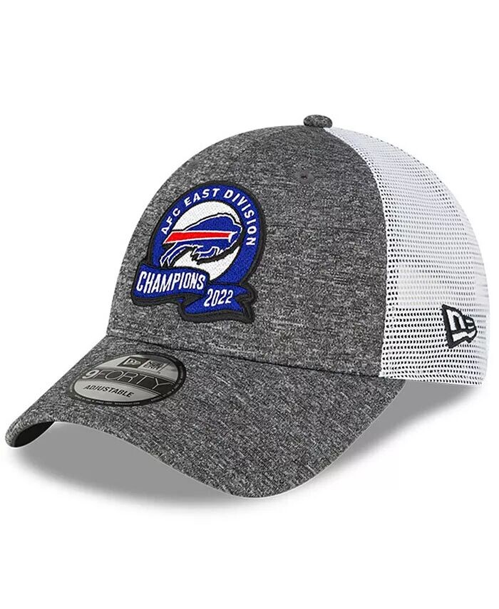 Мужская регулируемая кепка Buffalo Bills 2022 AFC East Division Champions Heather Grey в раздевалке 9FORTY New Era
Мужская регулируемая кепка Buffalo Bills 2022 AFC East Division Champions Heather Grey в раздевалке 9FORTY New Era