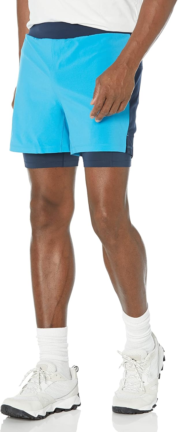 Мужские шорты для походов Columbia Endless Trail 2-в-1, Collegiate Navy/Ocean Blue
Мужские шорты для походов Columbia Endless Trail 2-в-1, Collegiate Navy/Ocean Blue