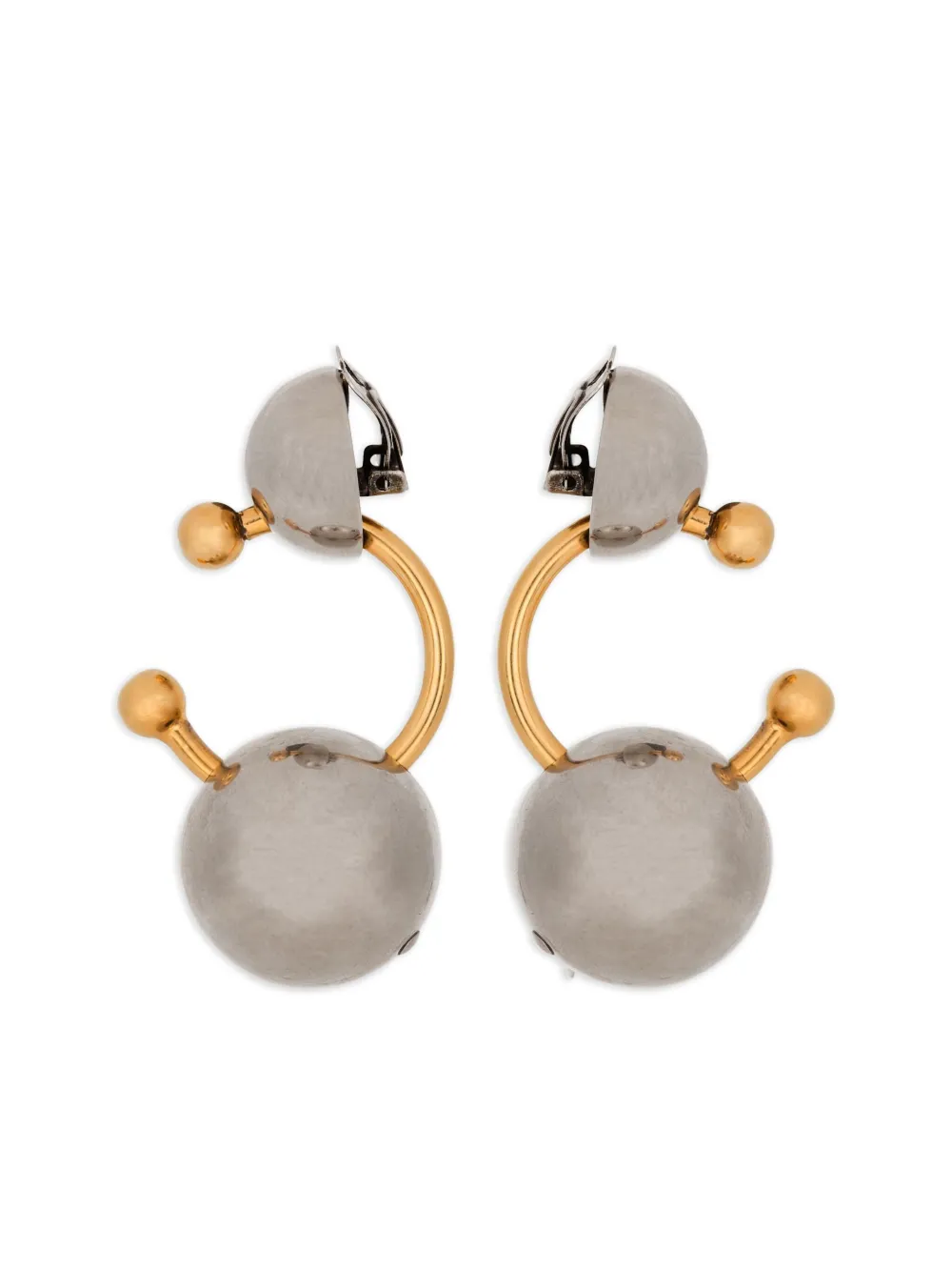 Серьги с подвесками-бусинами Balmain, серебристый
Серьги с подвесками-бусинами Balmain, серебристый