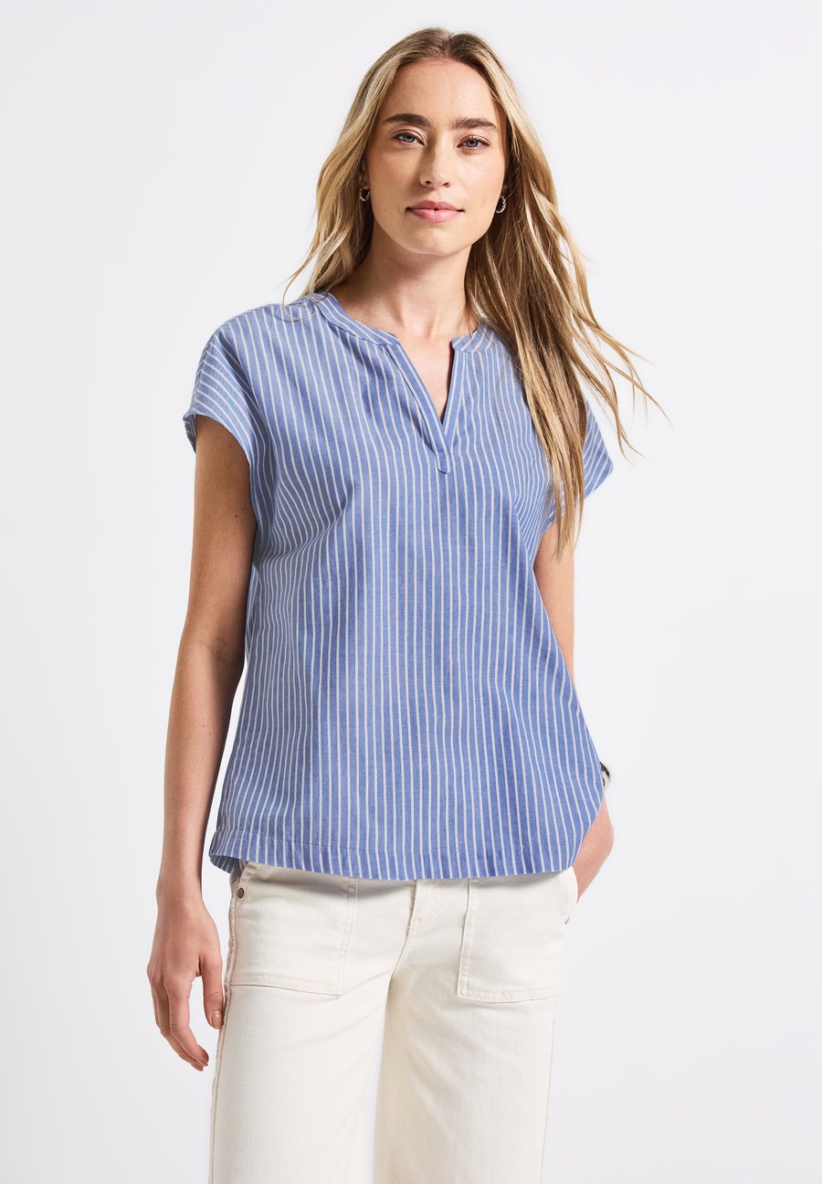 Блуза Street One MIT GLITZER, Blau/Blue-Black Denim
Блуза Street One MIT GLITZER, Blau/Blue-Black Denim