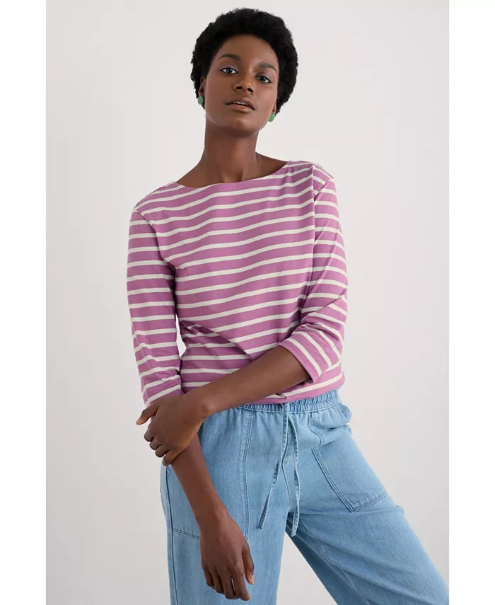 Женский топ Sailor с рукавом три четверти Seasalt Cornwall, фиолетовый
Женский топ Sailor с рукавом три четверти Seasalt Cornwall, фиолетовый