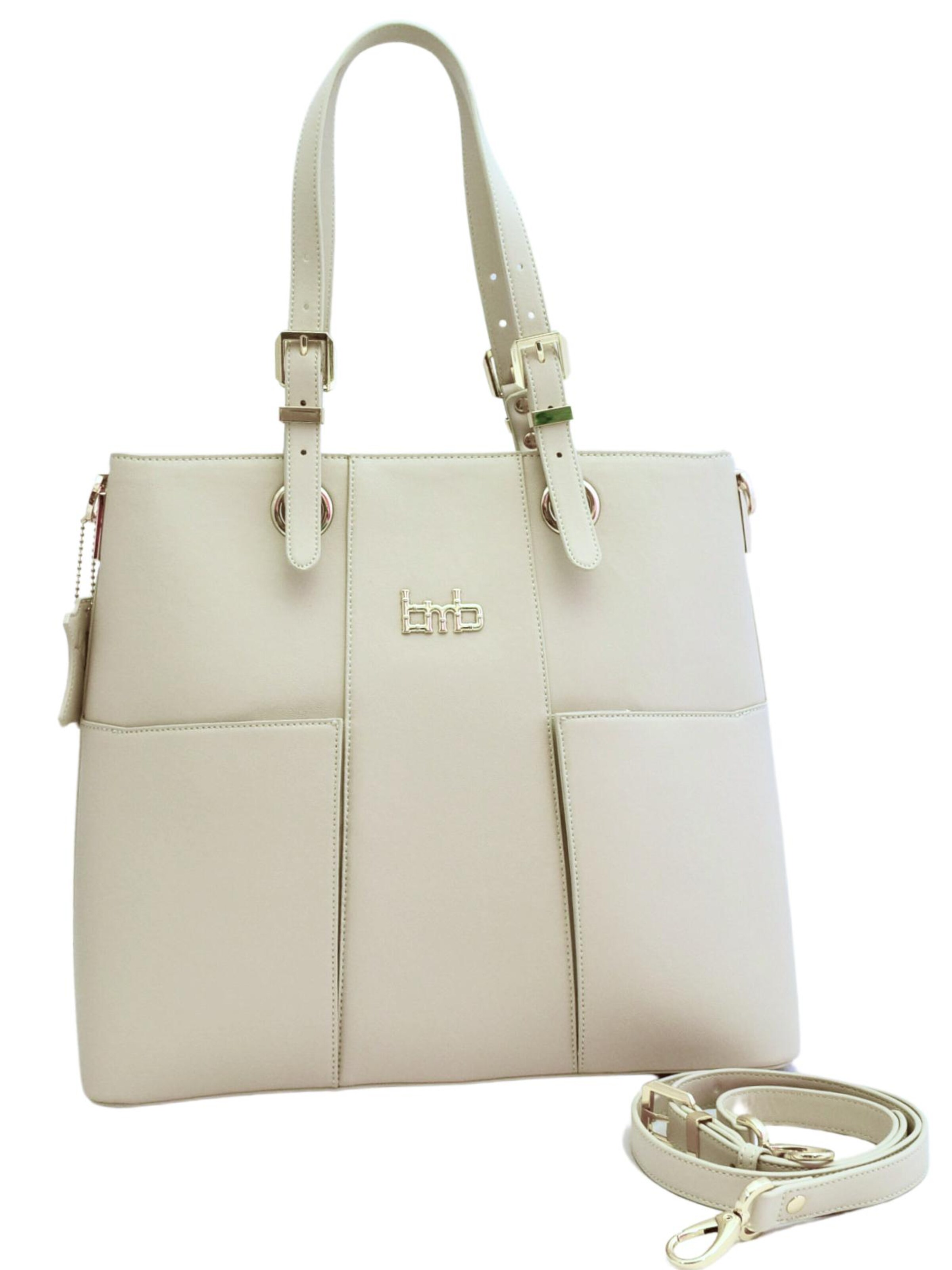 BMB BAGS Сумка 'Aundrey' в цвете Off White
BMB BAGS Сумка 'Aundrey' в цвете Off White