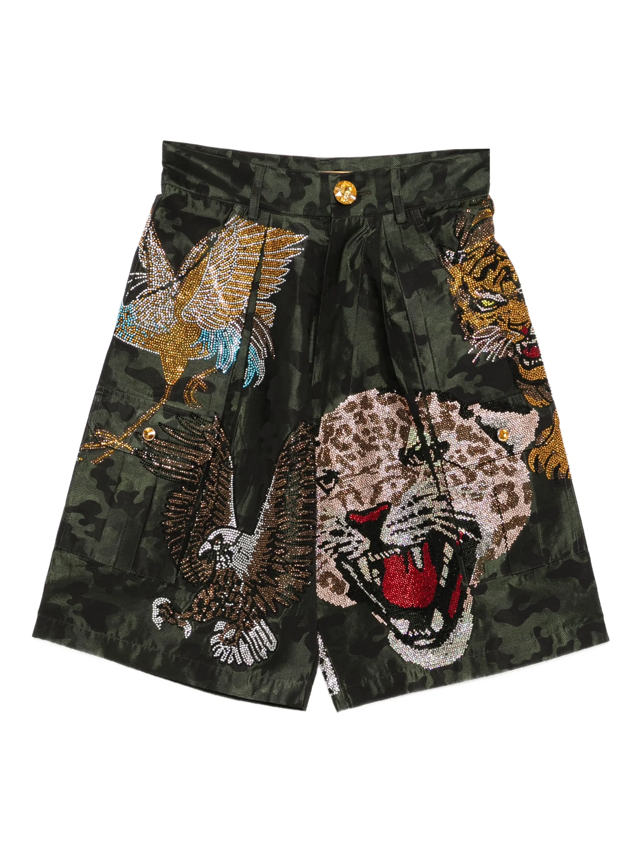 Шорты с кристаллами Penultimate, зеленый
Шорты с кристаллами Penultimate, зеленый