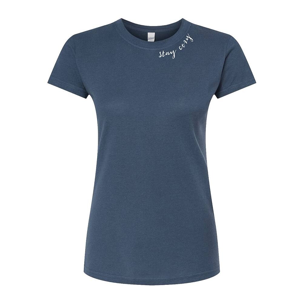 Детская футболка с приталенным рисунком «Stay Cozy» Licensed Character, синий
Детская футболка с приталенным рисунком «Stay Cozy» Licensed Character, синий