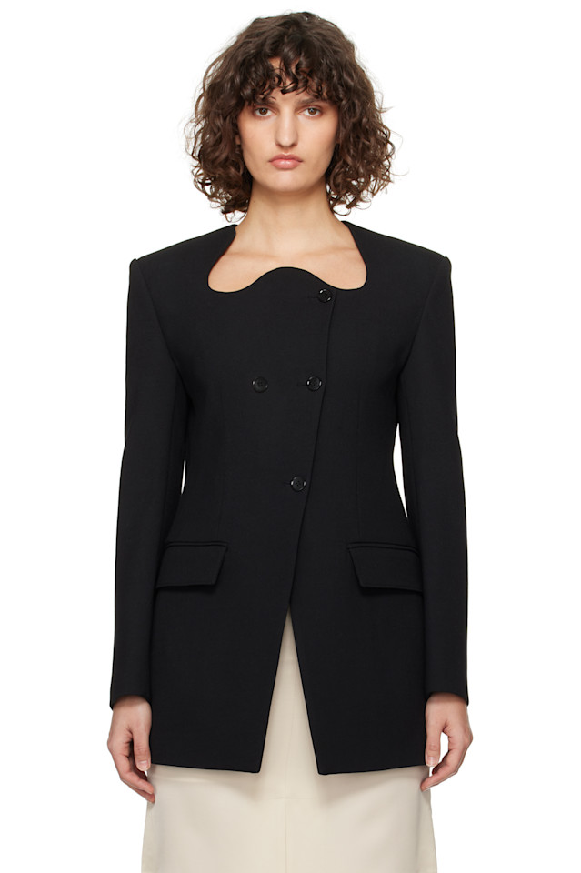 Пиджак с изогнутым вырезом Rc signature Recto, черный
Пиджак с изогнутым вырезом Rc signature Recto, черный