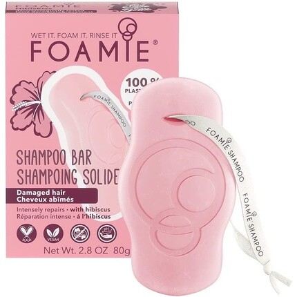 Шампунь Hibiscus для поврежденных волос – без пластика, Ph-сбалансированный, без мыла, без сульфатов и парабенов – сделано в Великобритании, Foamie
Шампунь Hibiscus для поврежденных волос – без пластика, Ph-сбалансированный, без мыла, без сульфатов и парабенов – сделано в Великобритании, Foamie