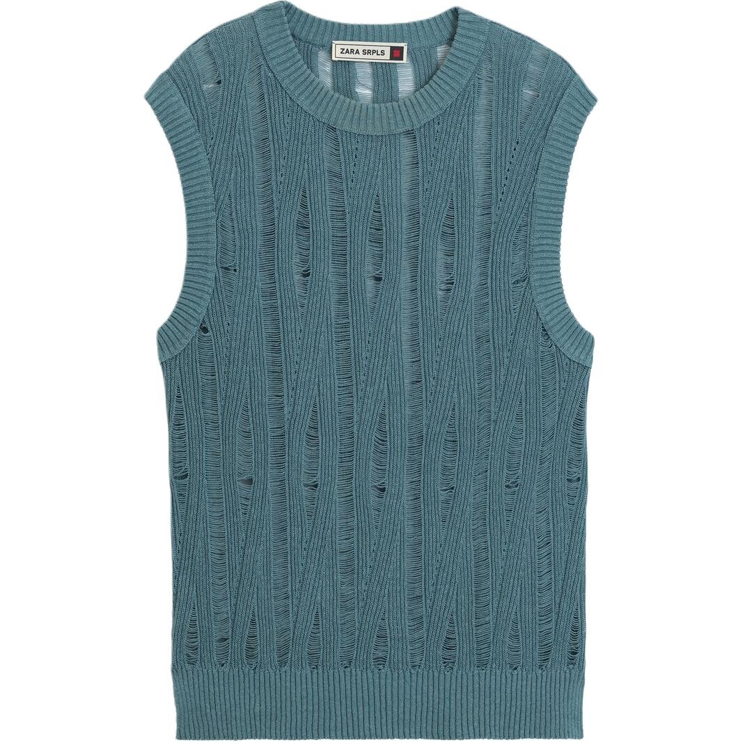 Майка мужская светло-голубой Zara, светло-голубой
Майка мужская светло-голубой Zara, светло-голубой