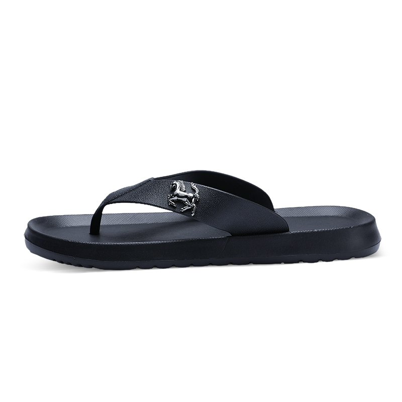 LONGYING Шлепанцы мужские черные 
LONGYING Шлепанцы мужские черные