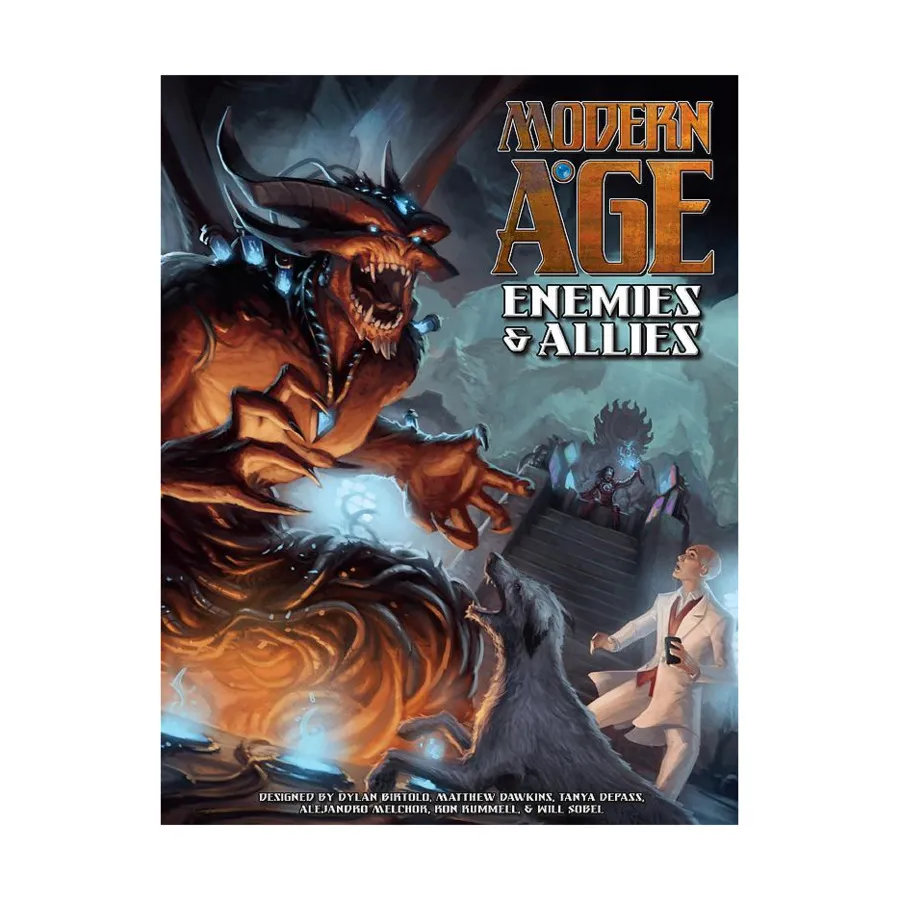 Modern AGE Enemies & Allies, Modern AGE (Green Ronin Publishing), твердый переплет
Modern AGE Enemies & Allies, Modern AGE (Green Ronin Publishing), твердый переплет