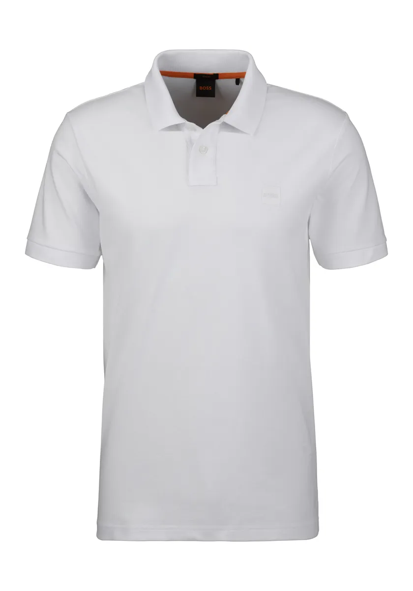 Рубашка-поло BOSS ORANGE "Пассажир" с воротником-поло, белый
Рубашка-поло BOSS ORANGE "Пассажир" с воротником-поло, белый