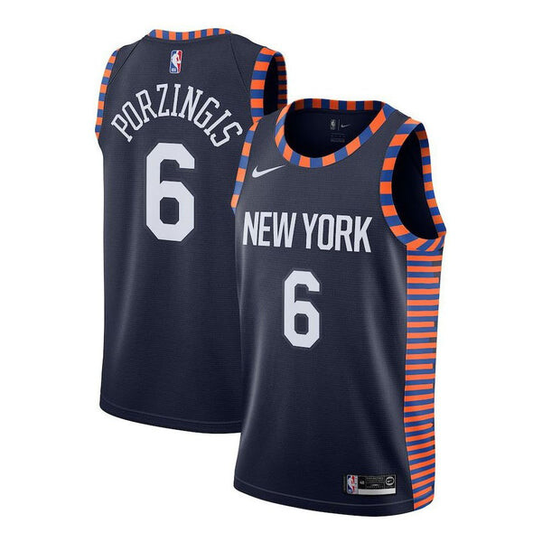 Спортивная футболка nba nyc knicks swingman jersey porzingis 'city edition' navy Nike, черный
Спортивная футболка nba nyc knicks swingman jersey porzingis 'city edition' navy Nike, черный