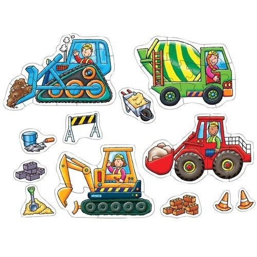 Bigjigs Toys, пазл, Строительная техника, 36 шт.
Bigjigs Toys, пазл, Строительная техника, 36 шт.