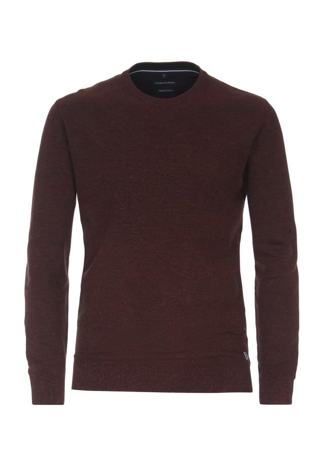 Свитер с круглым вырезом Casamoda, оранжевый
Свитер с круглым вырезом Casamoda, оранжевый