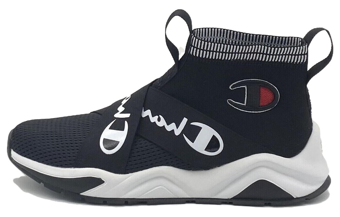 Кроссовки мужские высокие черные Champion 
Кроссовки мужские высокие черные Champion