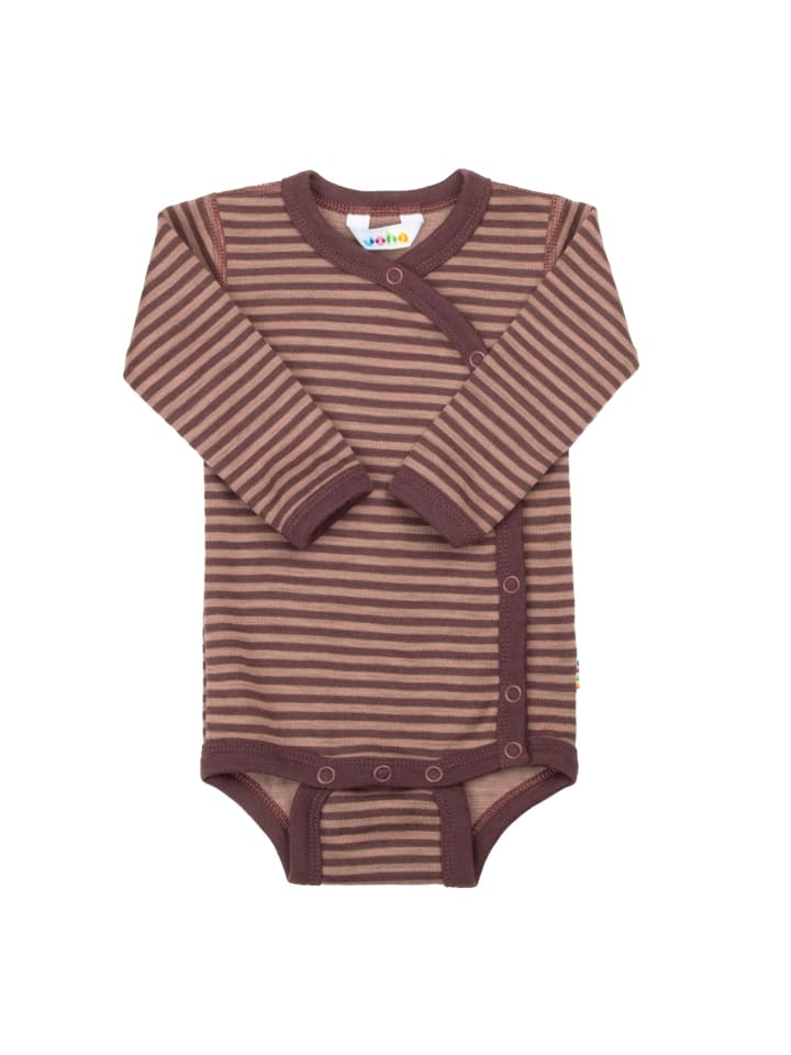 Joha Боди с длинными рукавами и запахом из мериносовой шерсти, розовый цвет
Joha Боди с длинными рукавами и запахом из мериносовой шерсти, розовый цвет