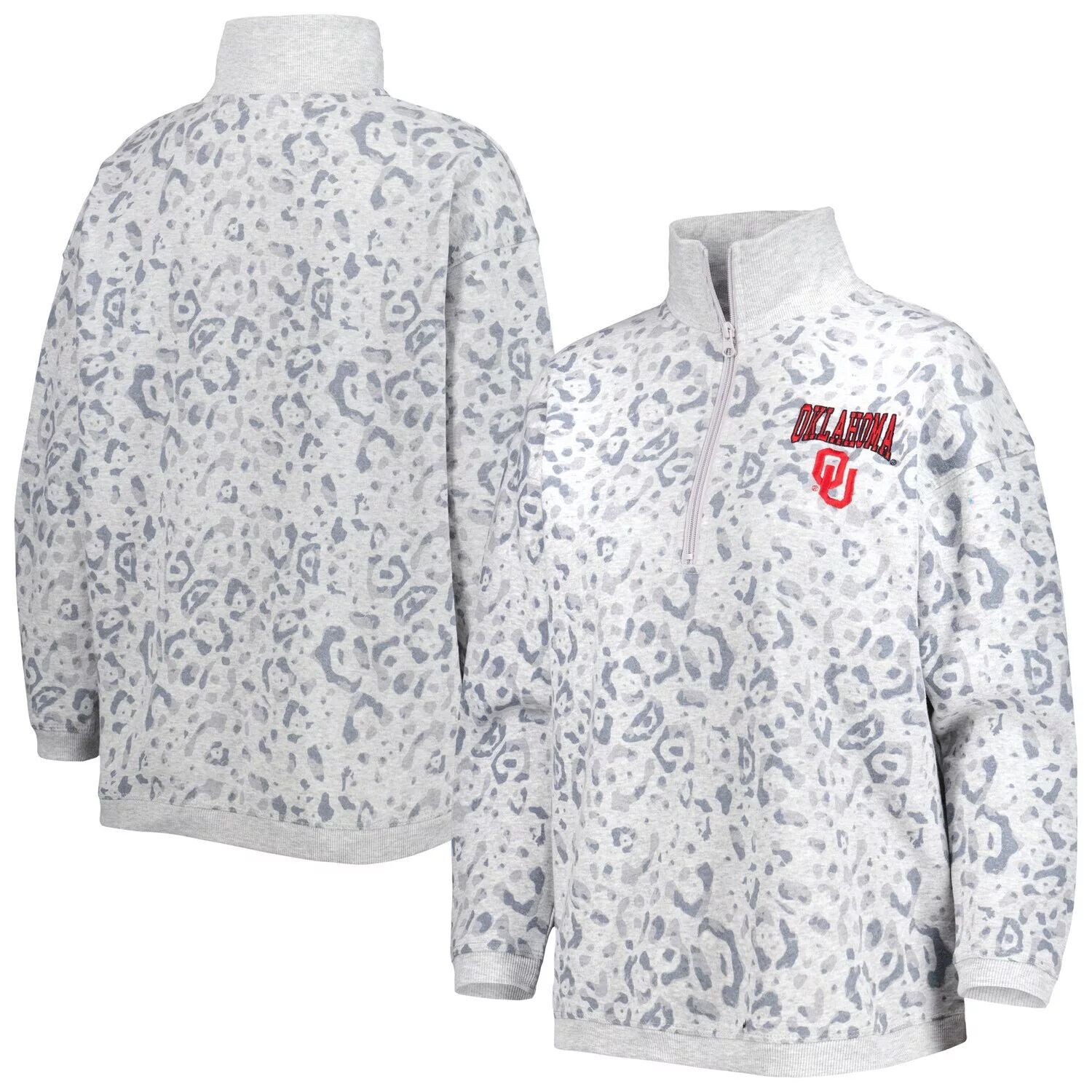 Женский свитшот с леопардовым принтом Gameday Couture Heather Grey Oklahomaooners на молнии четверти, Коричневый, Женский свитшот с леопардовым принтом Gameday Couture Heather Grey Oklahomaooners на молнии четверти
Женский свитшот с леопардовым принтом Gameday Couture Heather Grey Oklahomaooners на молнии четверти, Коричневый, Женский свитшот с леопардовым принтом Gameday Couture Heather Grey Oklahomaooners на молнии четверти