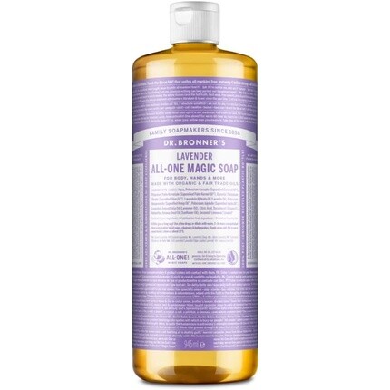 Волшебное мыло Dr Bronner Lavender All-One 945 мл Dr. Broner&Apos;S
Волшебное мыло Dr Bronner Lavender All-One 945 мл Dr. Broner&Apos;S